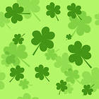 St Patricks Day Shamrock Background