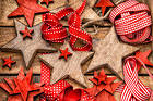 Wooden Stars Background