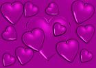 purple hearts