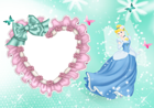 Cinderella Transparent Kids Frame