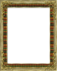 Gold Transparent Frame