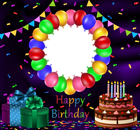 Happy Birthday Transparent PNG Frame