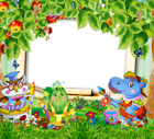 Kids Transparent PNG Frame