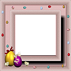 Pink Easter Frame