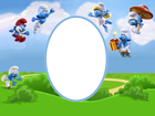 Smurfs Transparent Kids Frame