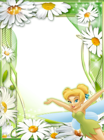 Tinkerbell Daisies Kids Transparent Frame