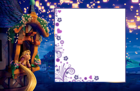 Transparent Child Frame with Rapunzel