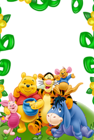 Winnie the Pooh and Friends Kids Transparent Frame