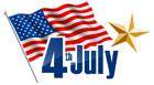 4th July Transparent PNG Clip Art Image