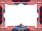 GOD Bless America PNG Frame