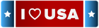 I Love USA Transparent PNG Clip Art Image