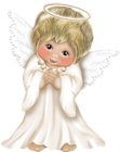 Little White Angel PNG Picture