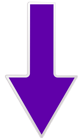 Arrow Purple Down Transparent PNG Clip Art Image