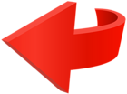 Left Red Arrow Transparent PNG Clip Art Image