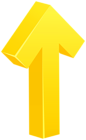 Yellow Arrow PNG Transparent Clipart