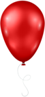 Red Balloon Transparent PNG Clip Art Image