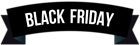 Black Friday Banner PNG Transparent Image