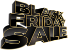 Black Friday Sale PNG Clip Art Image