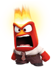 Anger Inside Out Transparent PNG Clip Art Image