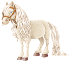 Beautiful Horse Cartoon PNG Clipart Image