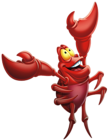 Little Mermaid Sebastian PNG Clipart Picture