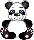 Panda PNG Clip Art Image