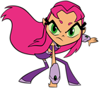 Teen Titans Go Starfire PNG Clip Art Image