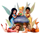 Tinkerbell and Disney Fairies PNG Clipart