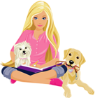 Transparent Barbie Clipart