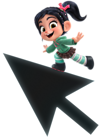 Vanellope Lean Ralph Breaks the Internet Transparent Image