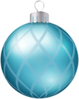 Blue Xmas Ball PNG Clipart