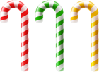 Candy Cane Set PNG Clip Art Image