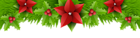 Christmas Border Decor Transparent PNG Clip Art Image