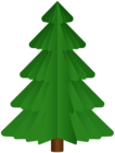 Christmas Deco Pine Tree PNG Clipart