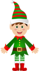 Christmas Elf Transparent Clip Art