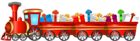 Christmas Train Transparent PNG Clip Art Image