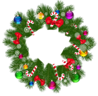 Christmas Wreath PNG Picture