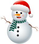 Cute Snowman PNG Clipart