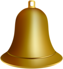 Gold Bell PNG Clipart