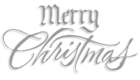 Merry Christmas Transparent Text