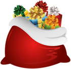 Santa Claus Bag PNG Clip Art