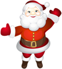 Santa Claus Cute Transparent PNG Clip Art