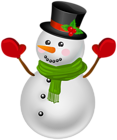 Snowman Clip Art Image