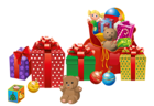 Transparent Christmas Presents PNG Clipart