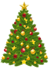 Transparent Christmas Tree Clipart