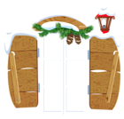 Transparent Christmas Window PNG Clipart