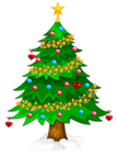 Transparent Xmas Tree PNG Clipart