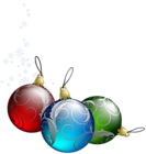 Tree Christmas Transparent Ornaments Clipart