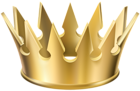 Golden Crown Transparent PNG Clip Art Image