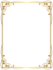 Border Frame Decorative PNG Clip Art Image